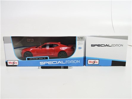 *MAISTO AUTO metal, 1:18, Chevrolet CAMARO, czer.