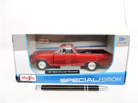 *MAISTO AUTO metal., chevrolet el camino 1965 czer