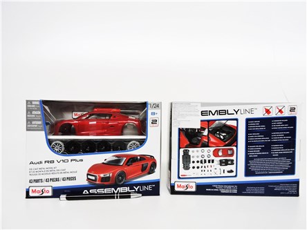 *MAISTO AUTO metal. 1:24, AUDIR8 V10 Plus do skład