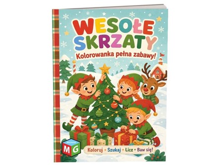 KSIĄŻ. KOLOROWANKA WESOŁE SKRZATY