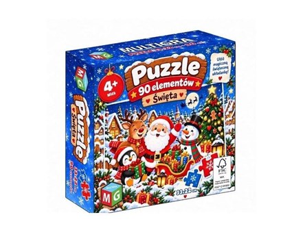 PUZZLE 90 EL. - Święta