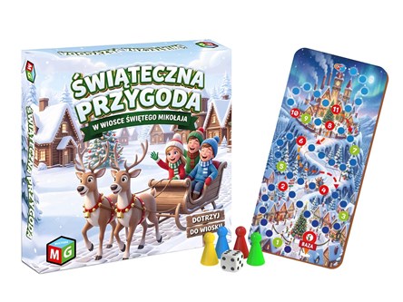 RODZINNA GRA PLANSZOWA - ŚWIĄTECZNA PRZYGODA 59...