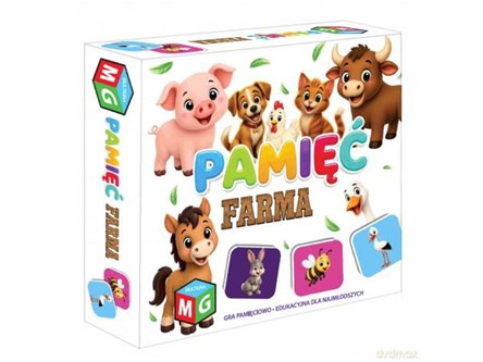 PAMIĘĆ - FARMA - GRA PAMIĘCIOWO-EDUKACYJNA 5904...