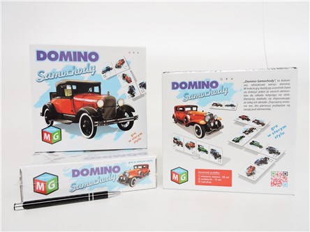 *GRA Domino - Samochody,           kart.