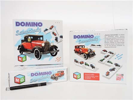 *GRA Domino - Samochody,           kart.