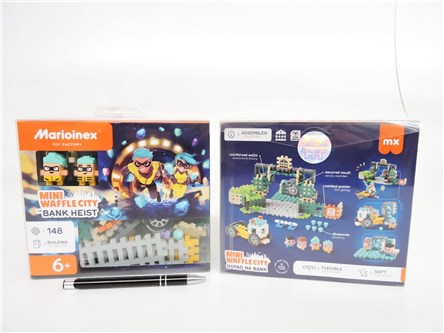 KLOCKI WAFLE MINI - CITY NAPAD NA BANK 148 EL.