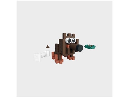 KLOCKI WAFLE MINI POCKET PETS PUPPIES JAMNIK