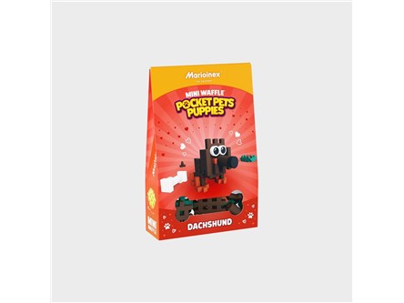 KLOCKI WAFLE MINI POCKET PETS PUPPIES JAMNIK