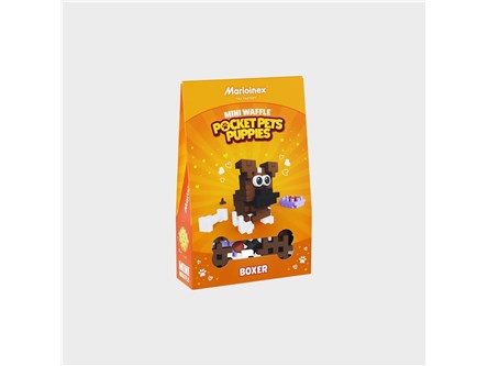 *KLOCKI WAFLE MINI POCKET PETS PUPPIES BOXER
