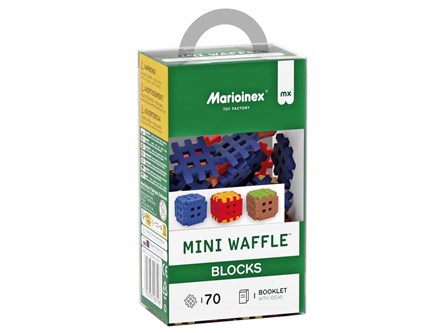 *KLOCKI WAFLE mini blocks 70 el