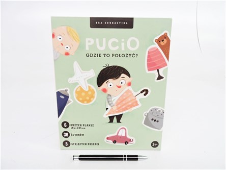 *GRA PUCIO, gdzie to położyć?, edukac. 2+