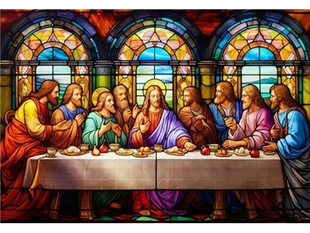 *MALOWANIE po nr. 40x50 cm, Ostatnia wieczerza