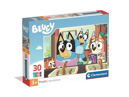 PUZZLE 30 EL SUPER KOLOR Bluey