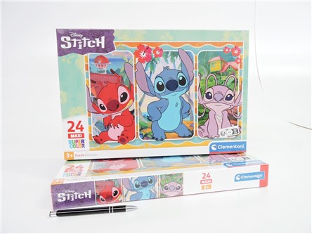 *CLEM. PUZZLE 24 el. MAXI Disney STITCH         6/