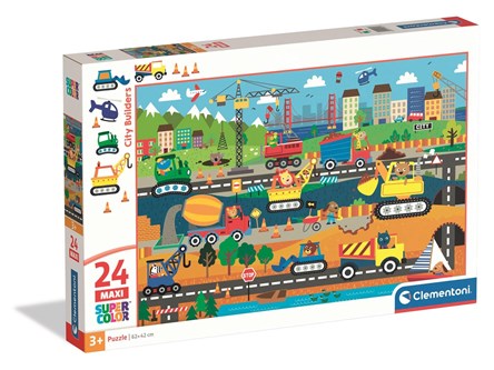 CLEM. PUZZLE 24 el MAXI miasto