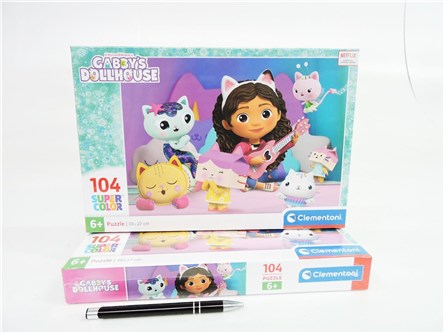 CLEM. PUZZLE 104 el. Koci Domek Gabi