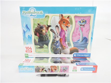 CLEM. PUZZLE 104 el. Super Zootopia 2