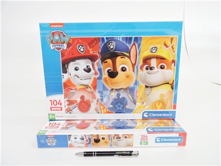 CLEM. PUZZLE 104 el. Super Psi Patrol