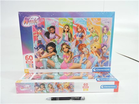 CLEM. PUZZLE 60 el. maxi Winx    /6