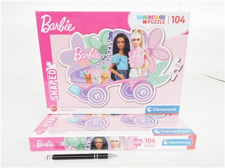 CLEM. PUZZLE 104 el. BARBIE, shaped     6/