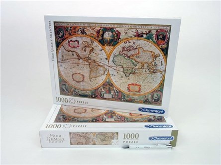 *CLEM. PUZZLE 1000 el. Mapa Antica