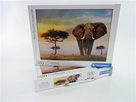 *CLEM. PUZZLE 500 EL AFRICAN SUNSET