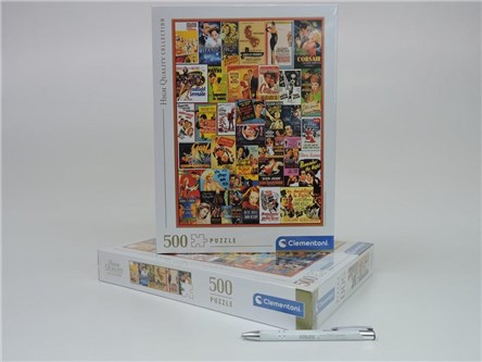 *CLEM. PUZZLE 500 el., classic romance, filmy