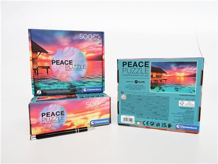 *CLEM. PUZZLE 500 el.  Peace Puzzle  - LIVI     6/