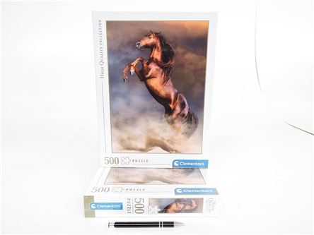CLEM. PUZZLE 500 EL HQ  Wild Red Stallion