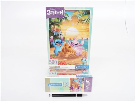 *CLEM. PUZZLE 500 EL COMPACT Stitch & Angel