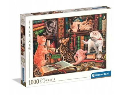 CLEM. PUZZLE 1000 EL HQ Curious Whiskers