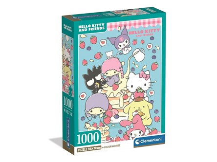 CLEM. PUZZLE 1000 EL COMPACT Hello Kitty