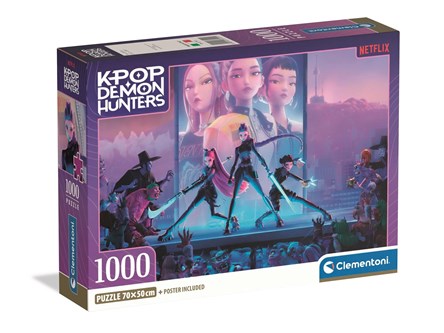 CLEM. PUZZLE 1000 el. KPOP Demon Hunters