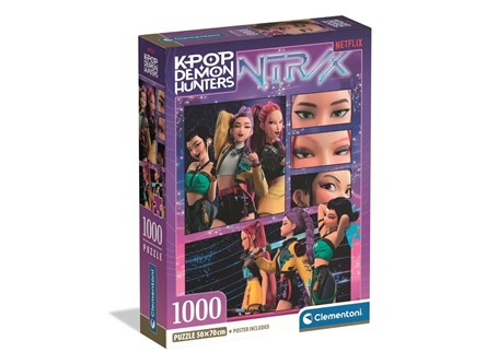 CLEM. PUZZLE 1000 el. KPOP Demon Hunters