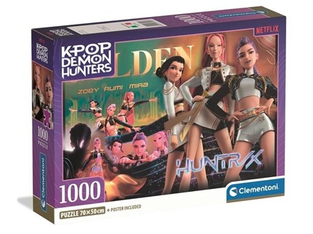 CLEM. PUZZLE 1000 el. KPOP Demon Hunters