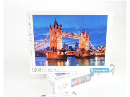 *CLEM. PUZZLE 1000 el. Tower Bridge At Night