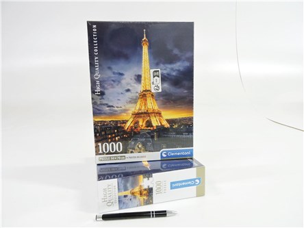 *CLEM. PUZZLE 1000 el. Tour Eiffel, compact