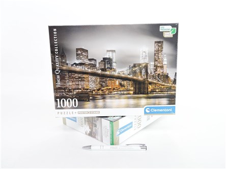 *CLEM. PUZZLE 1000 el. New York skyline, compact