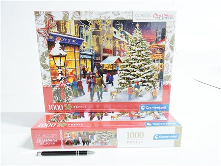 CLEM. PUZZLE 1000 el. CHRISTMAS VILLAGE