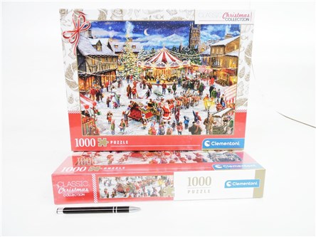 *CLEM. PUZZLE 1000 el. targi świąteczne