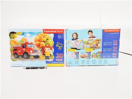 CAS. PUZZLE 20 el. MAXI, Mały strażak