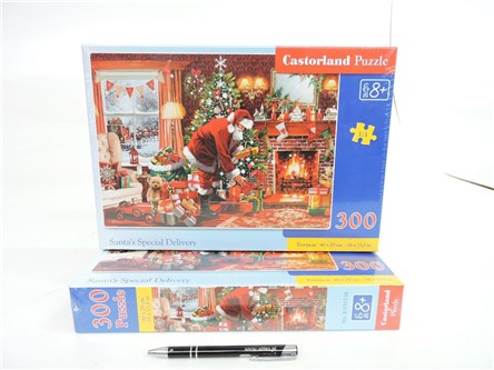 *CAS. PUZZLE 300 el. Specjalna dostawa Mikołaja