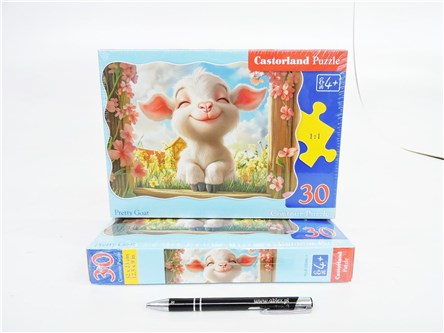 CAS. PUZZLE 30 el. Ładna kózka