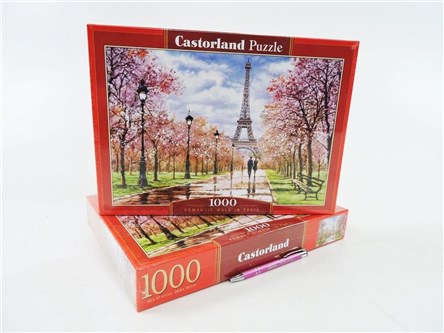 *CAS. PUZZLE 1000 el. Romantyczny spacer w Paryżu