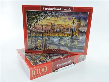 *CAS. PUZZLE 1000 el. Inspiracje Londynu, malar