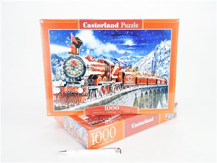 *CAS. PUZZLE 1000 el. Święty przybywa do miasta