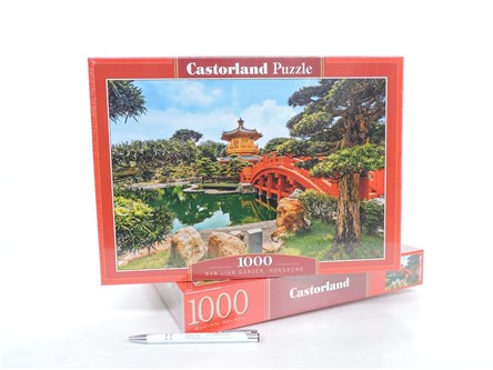 *CAS. PUZZLE 1000 el. Ogród Nan Lian - HONGKONG