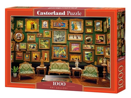 *CAS. PUZZLE 1000 el. Galeria sztuki