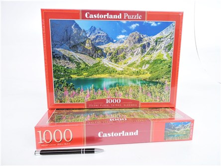 *CAS. PUZZLE 1000 el. Zelene Pleso, Tatry, Słowacj