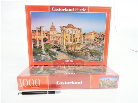 *CAS. PUZZLE 1000 el. Forum Romanum, Rzym